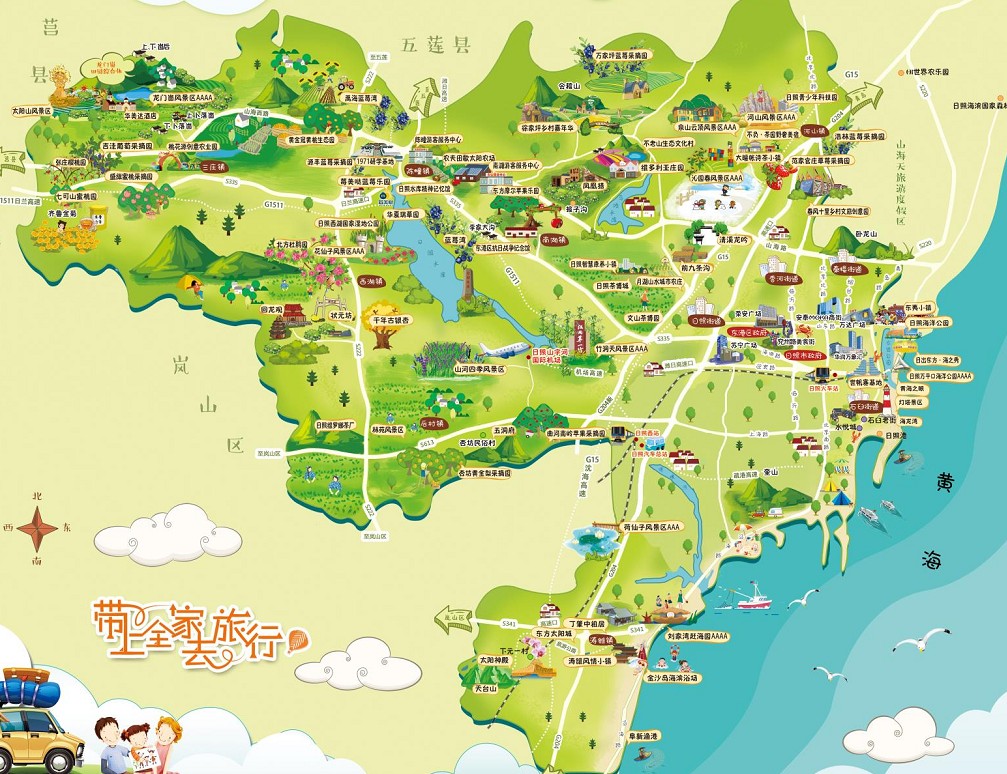 文城镇景区使用手绘地图给景区能带来什么好处？